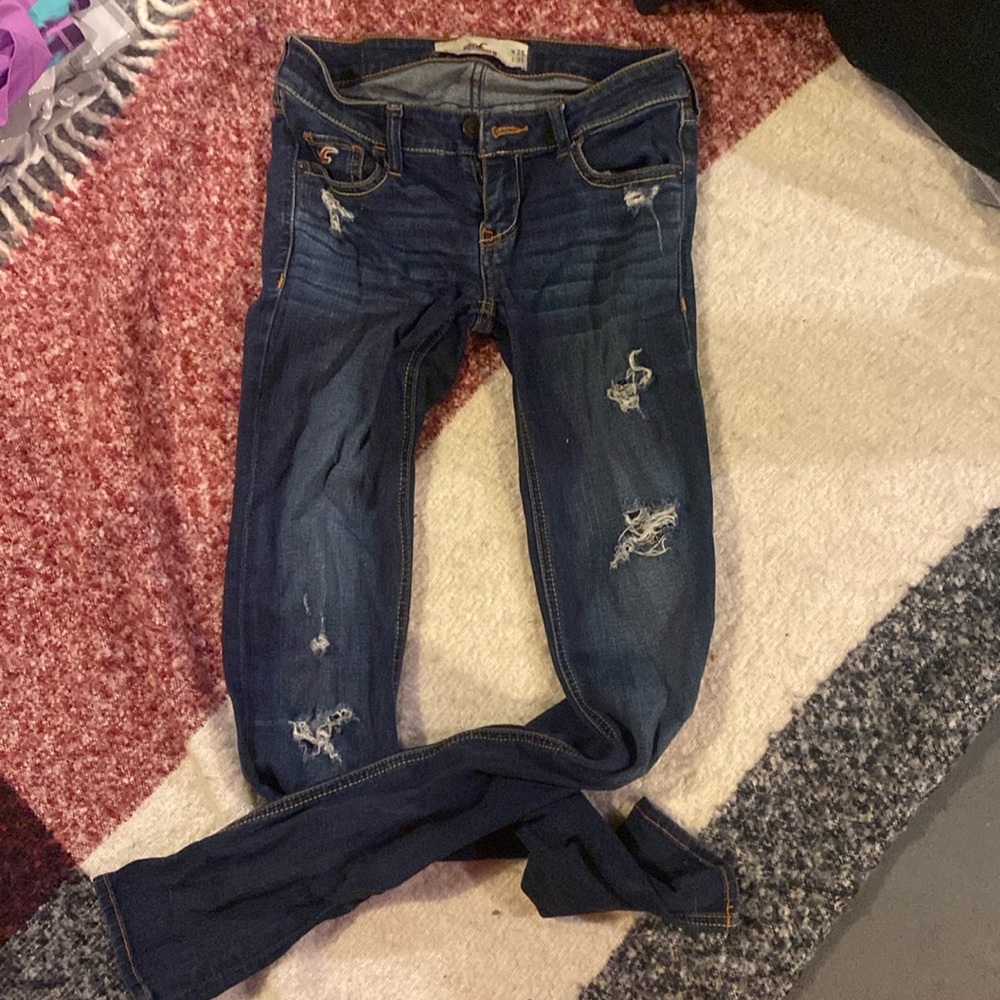 Hollister distressed jeans